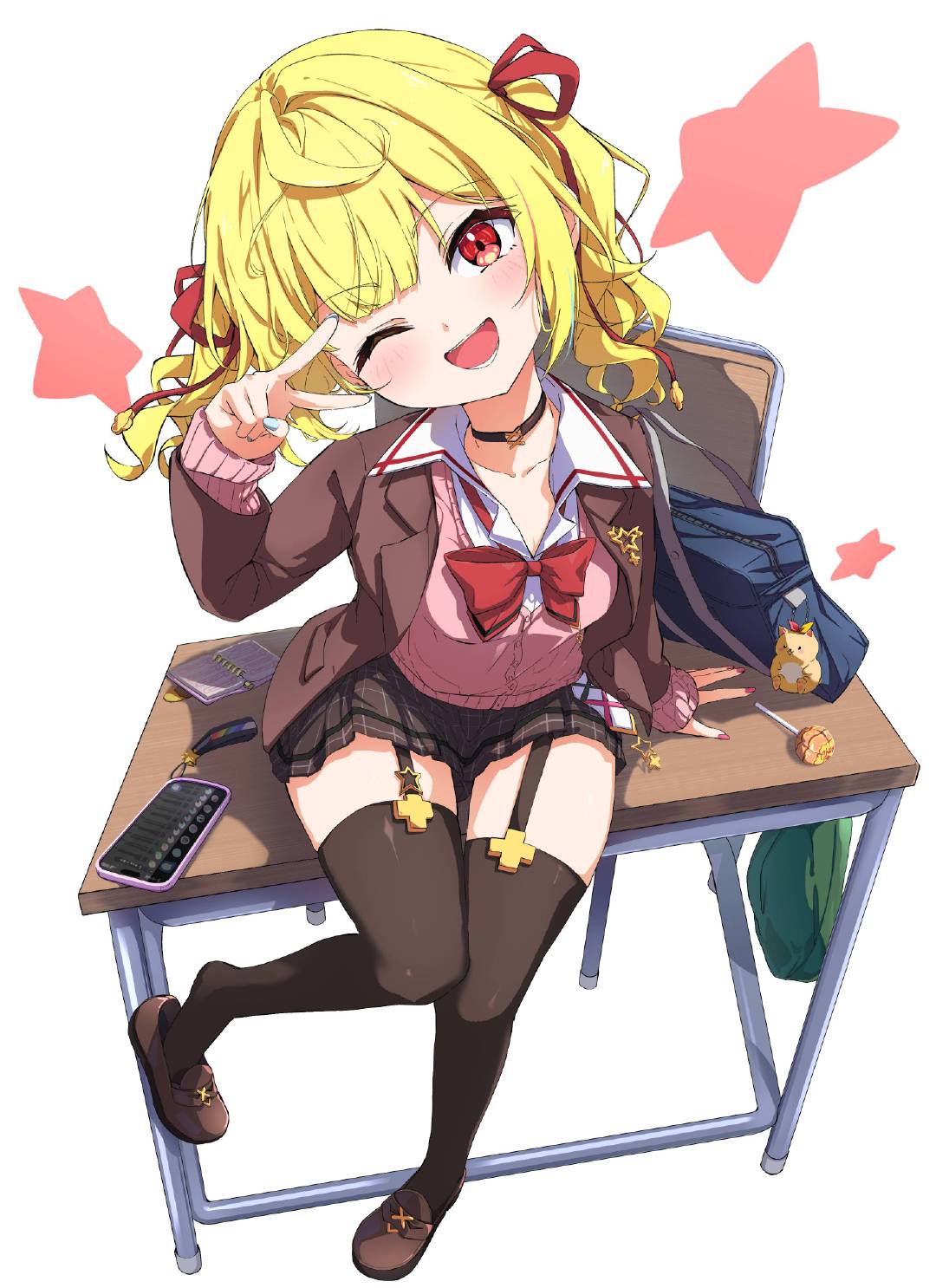 星川莎拉——虚拟YouTuber——画师: 幻中ふみ，网页链接