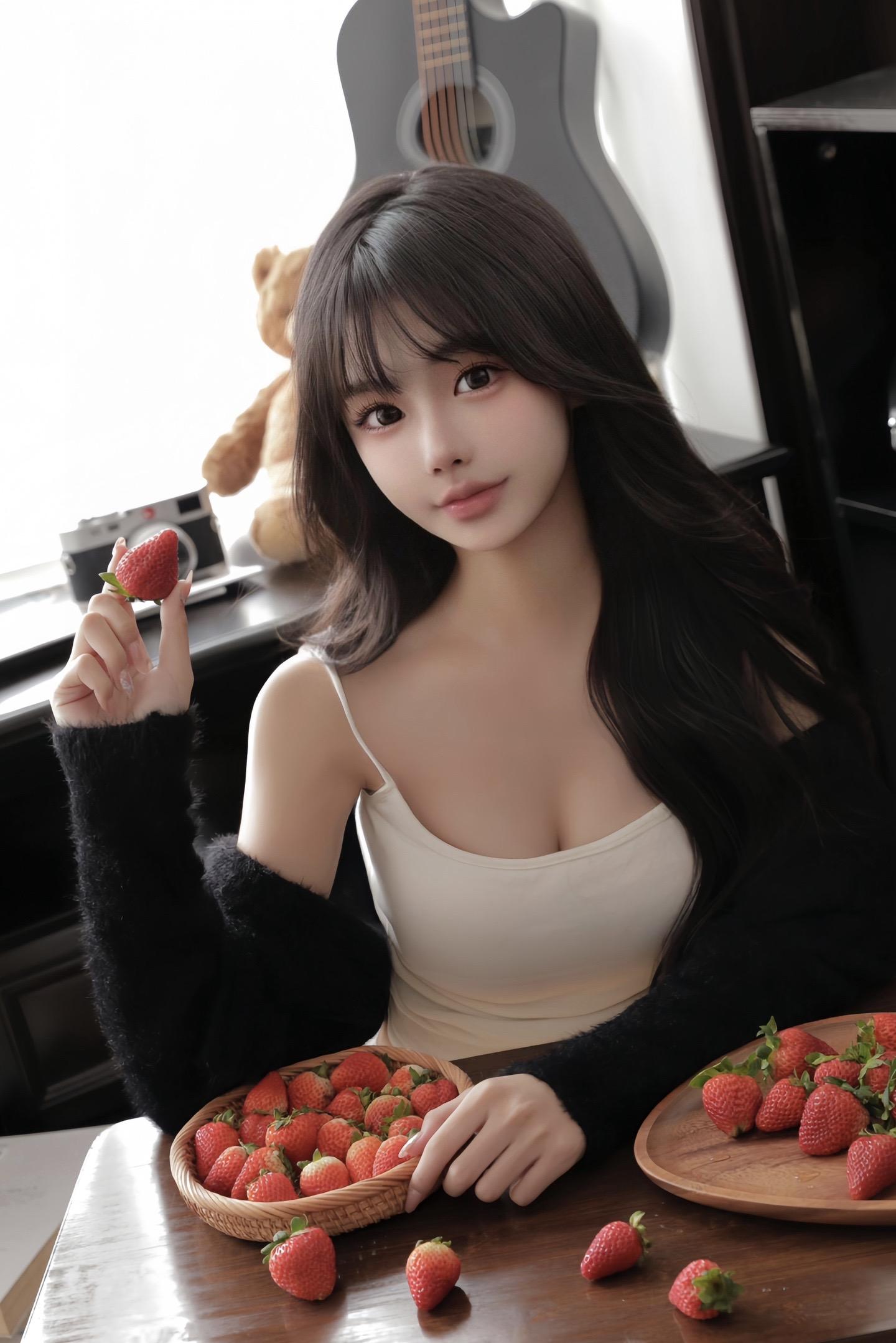 香香软软 可可爱爱🍓是草莓味的夏天呀