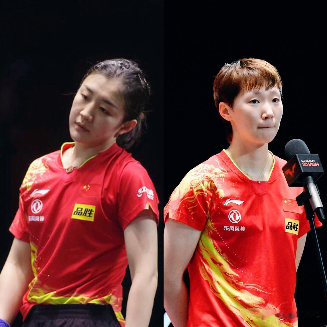 新加坡大满贯后国乒女队格局如下
1，随着王曼昱夺得女单冠军，让她在与陈梦的竞争中