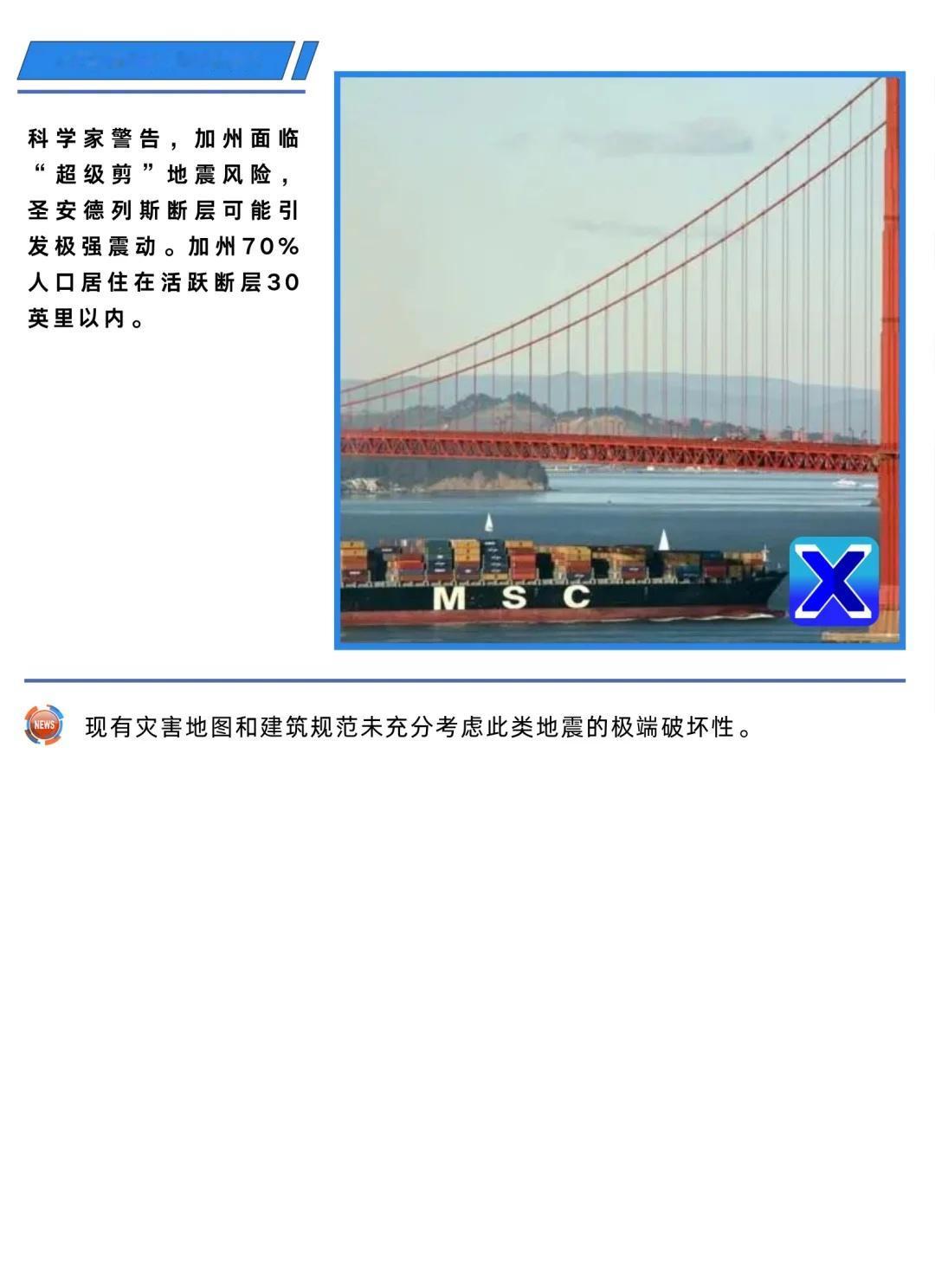 加州“超级剪”地震威胁70%人口
科学家警告，加州面临一种极端地震风险——超级剪