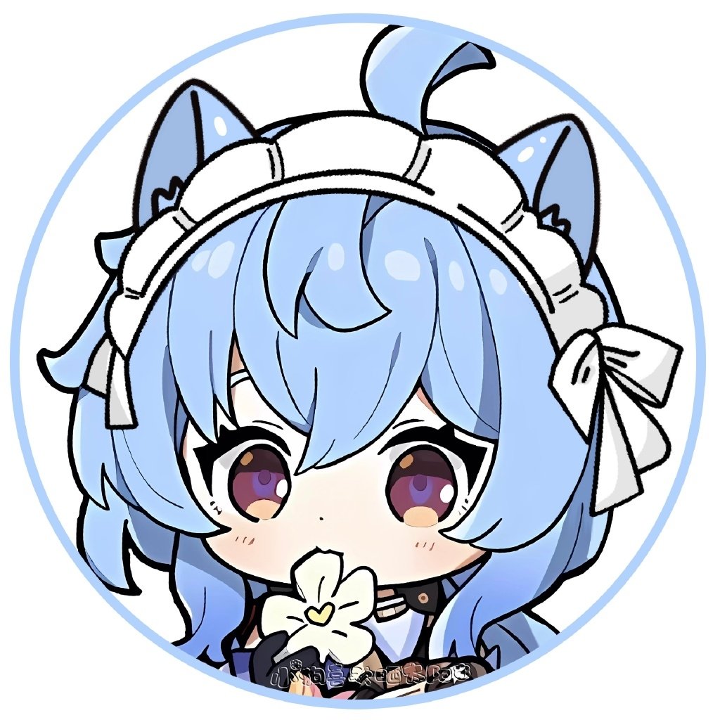 做了甘雨猫耳头像[抱一抱]请用 ​​​