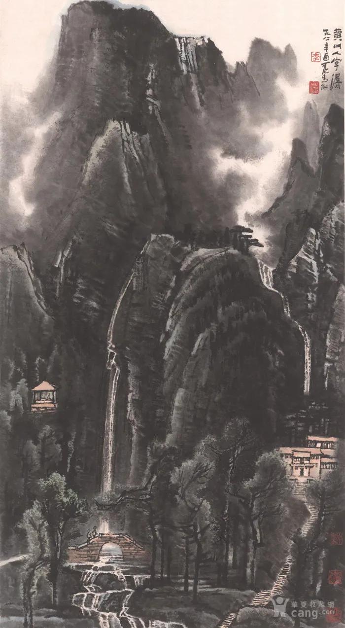 觀李可染之丹青，復瞻黃賓虹之翰墨，二者各呈天地，氣象各異矣。李氏之作，寄情於俗世