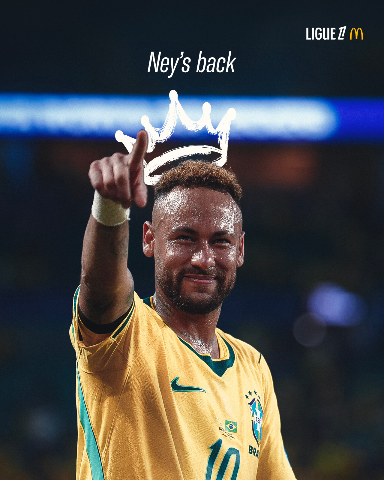 🇧🇷👑 内马尔 is back！法甲法甲联赛世界杯从法甲走向世界杯