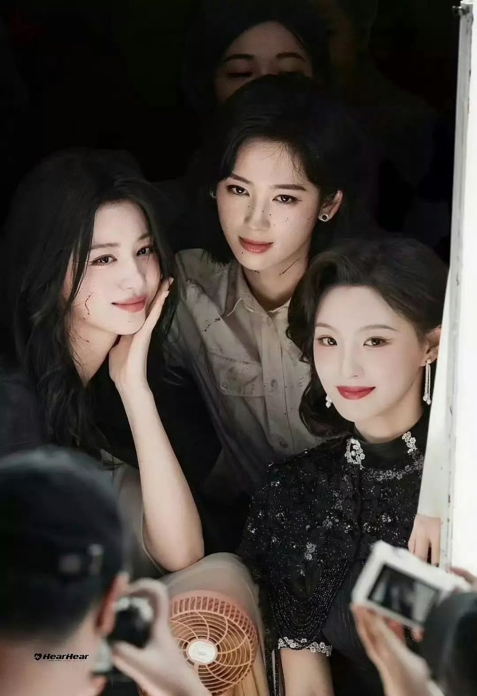 这一秒过火的女演员合照[送花花] ​​​