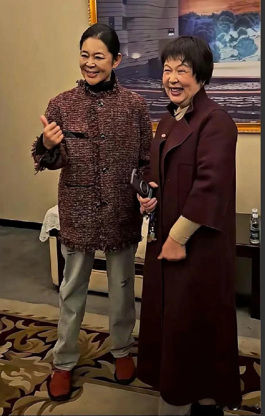 倪萍能认出来，想认出另外一个有点难[奸笑]
