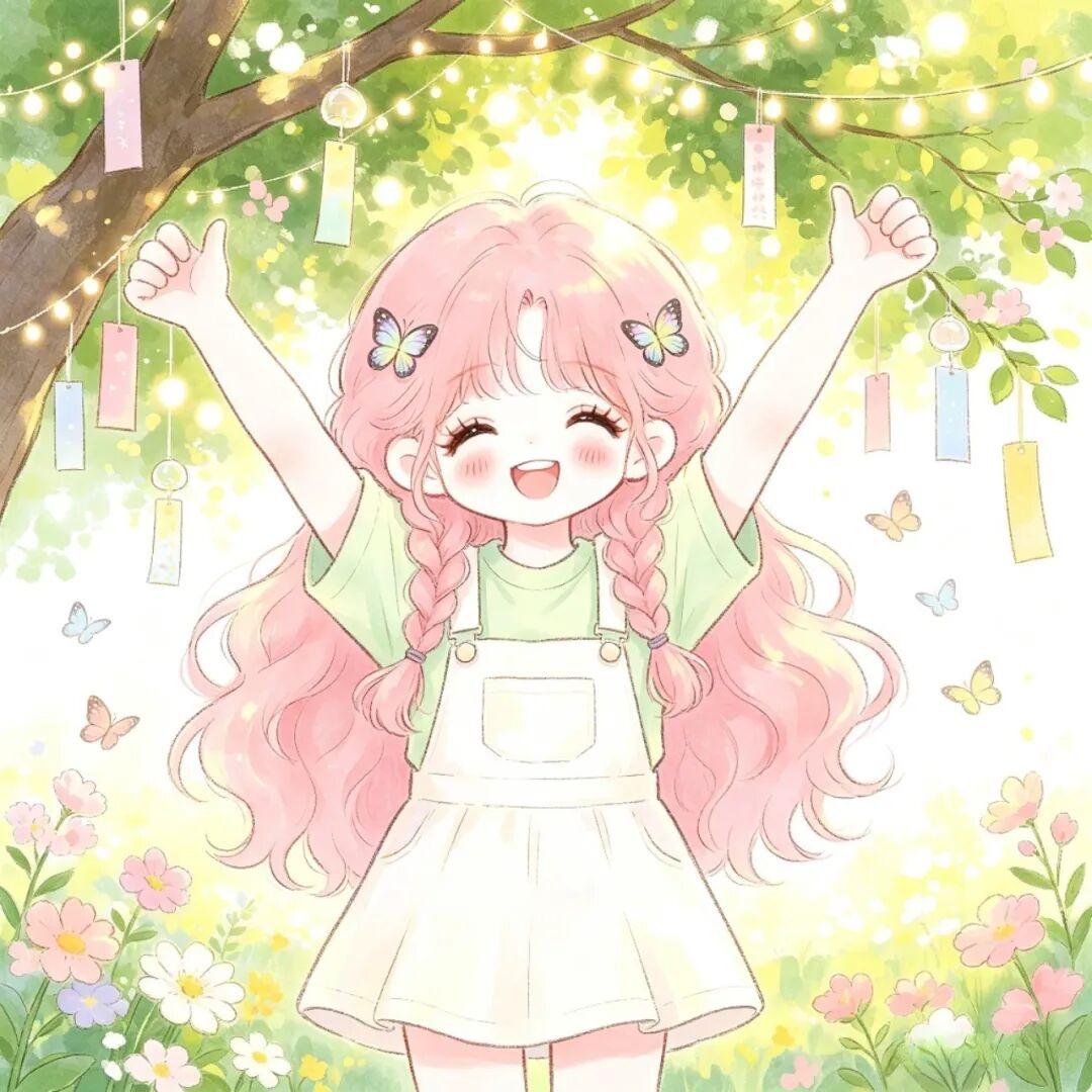 女生头像｜山野花开，治愈一整个四季