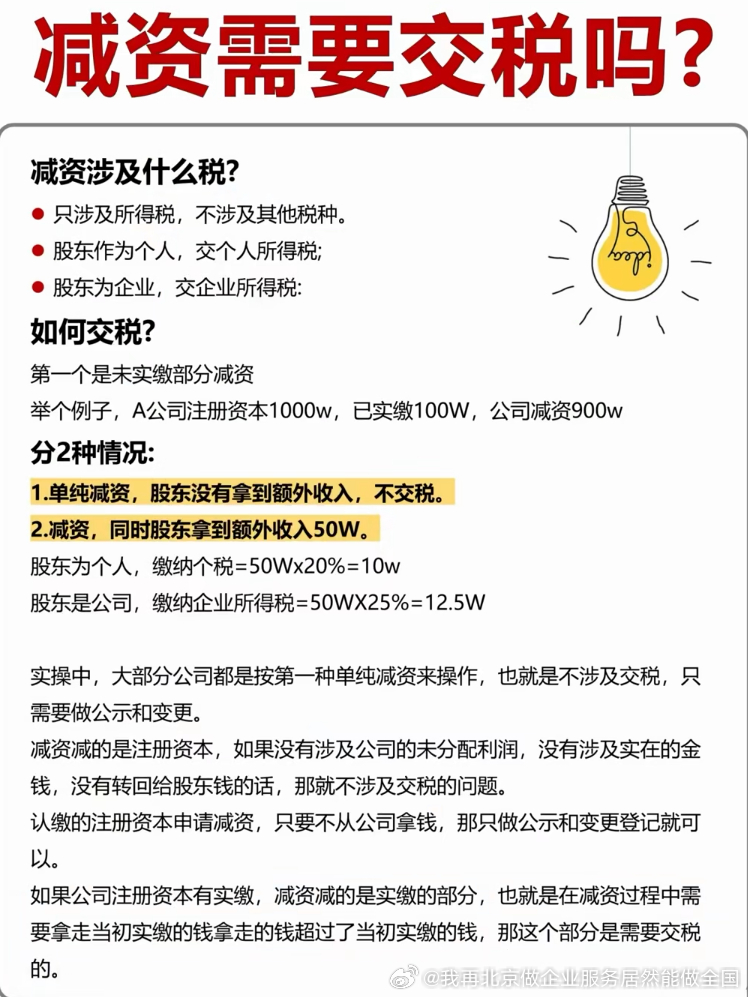 企业减资过程中是否需要缴纳税款，需结合具体情形进行专业判定。根据我国现行税收法规
