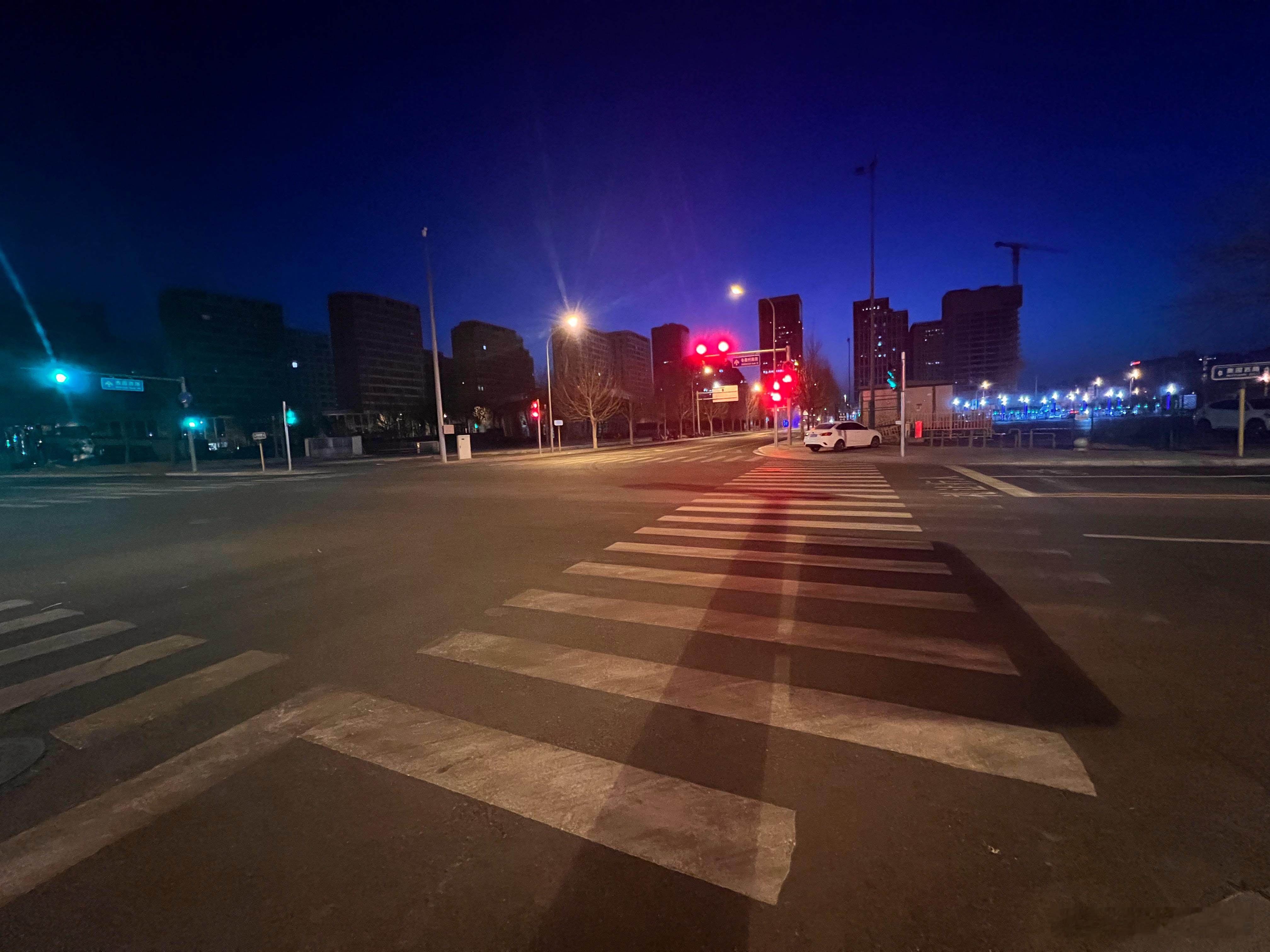 减肥，走到单位来坐班车…… 北京