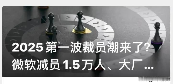 2025第一波裁员潮来了？微软减员1.5万人、大厂紧随其后...美国留学生还能年