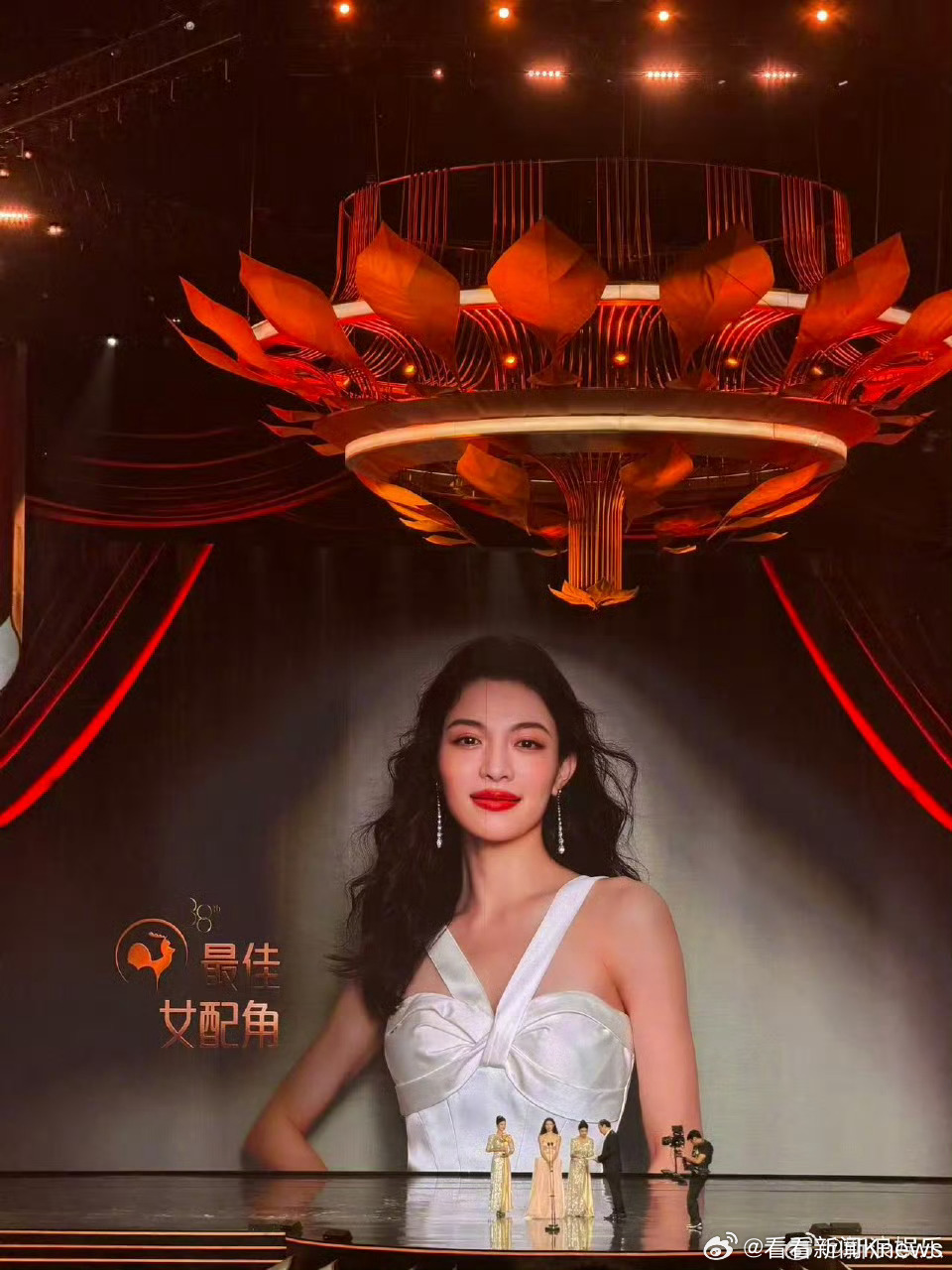 【】11月15日晚，第38届中国电影金鸡奖颁奖典礼暨2025年中国金鸡百花电影节