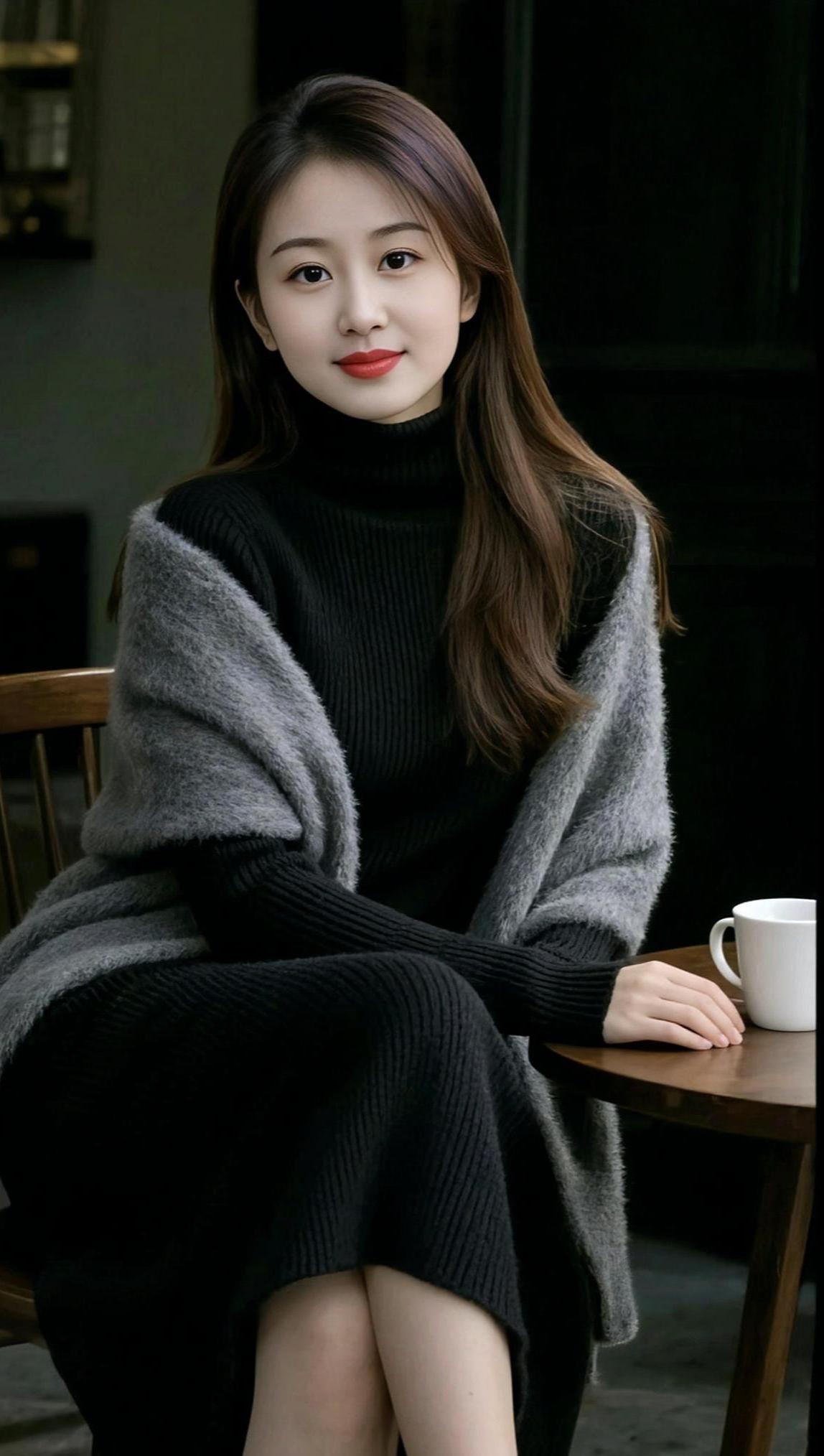 AI温柔氛围感写真 少女写真 甜系女孩  甜美女孩穿搭