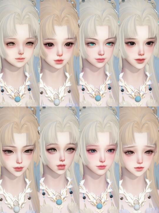 适配新时装的女号捏脸丨速速码住