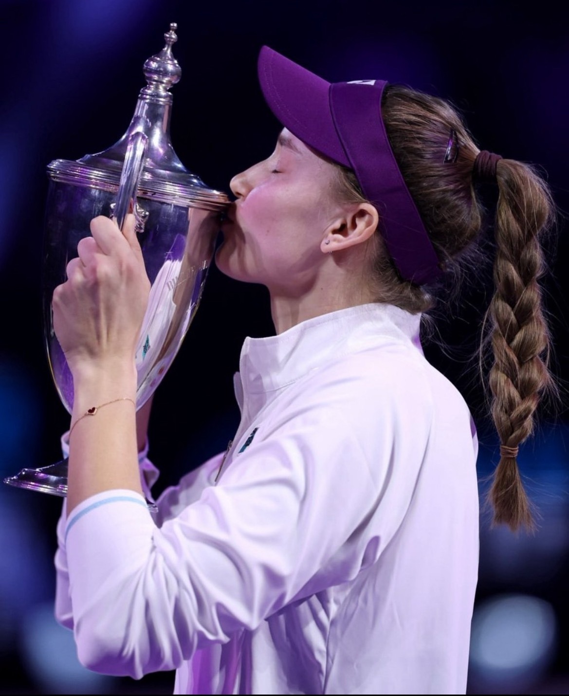 网球talking大会 埃琳娜·莱巴金娜谈到赢得WTA年终总决赛冠军并在决赛中击