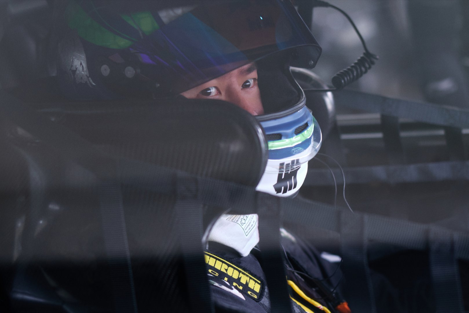 坚毅凌厉的眼神，杀气腾腾，就问对手你怕了么？💚王一博85RACING