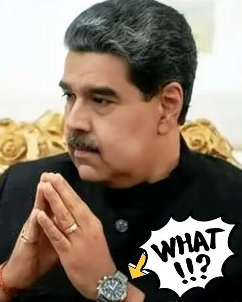 马杜罗300美金的西铁城，戴在手上抢了风头，西方政客尴尬不已！西方伪善至极竟然在