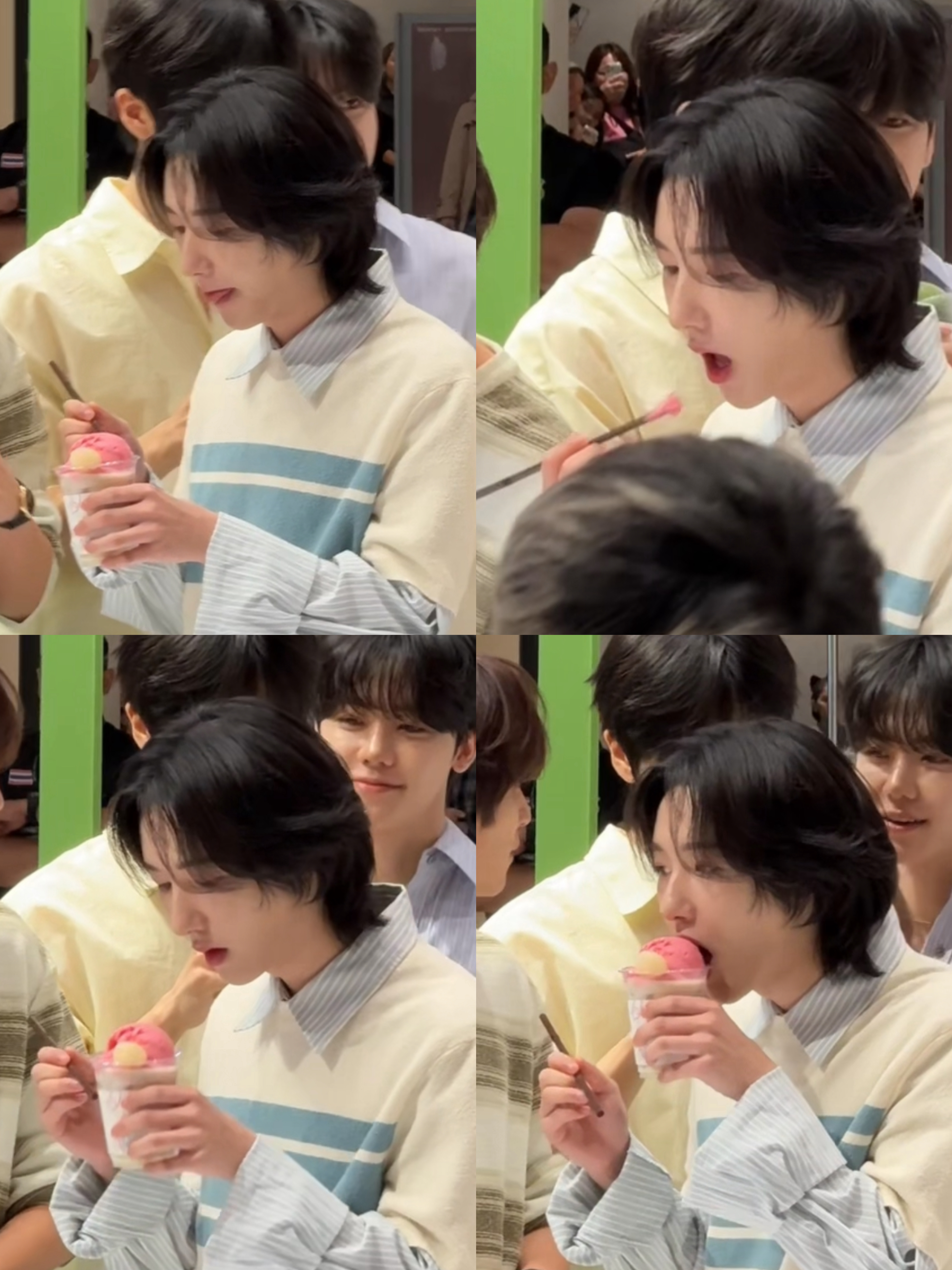 咪小口小口吃冰淇淋 ꒰ᐢ. .ᐢ꒱₊˚⊹🥄🍨📹 网页链接