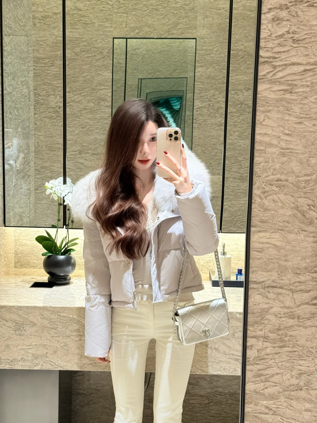 今年最爱的羽绒服又多了一件💜