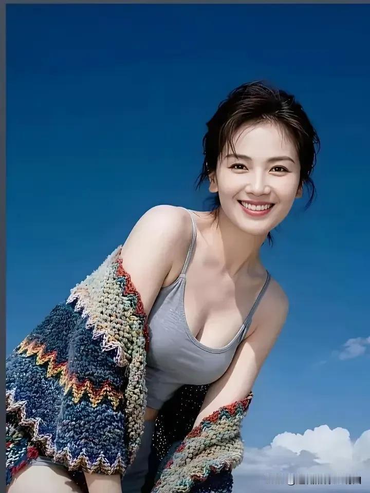 就这状态，你敢相信她已经是48岁的人了？不老女神，到底不一样。