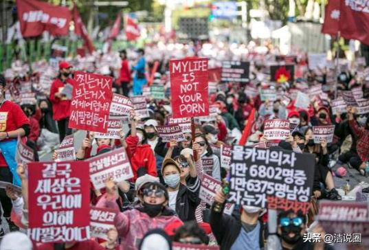“怀男胎就堕掉”韩国现在的女权已经彻底癫狂了！从开始的不谈恋爱不结婚，不生娃，不
