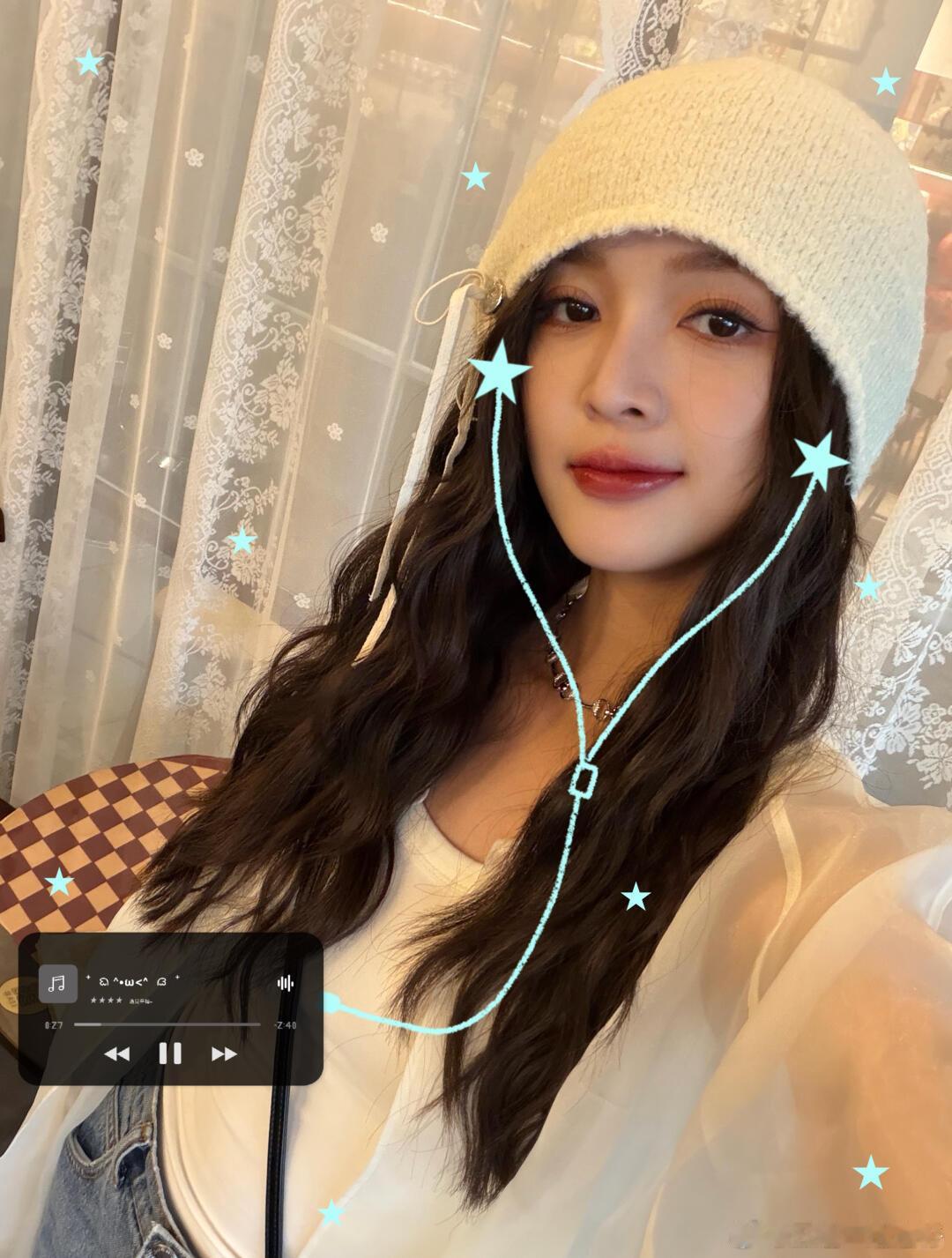 吴宣仪wxy吴宣仪 她的海wxy吴宣仪爱上另一个我 “ 别给情绪加滤镜，健康快乐