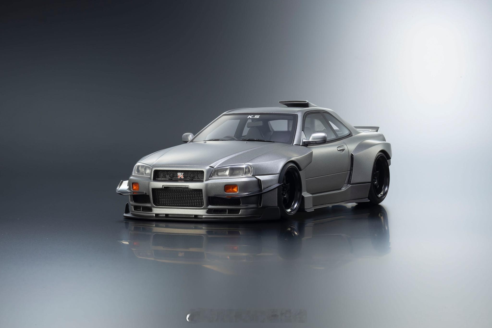未来感改装｜Kyosho SAMURAI R34 Kyza 特别版Kyosho（