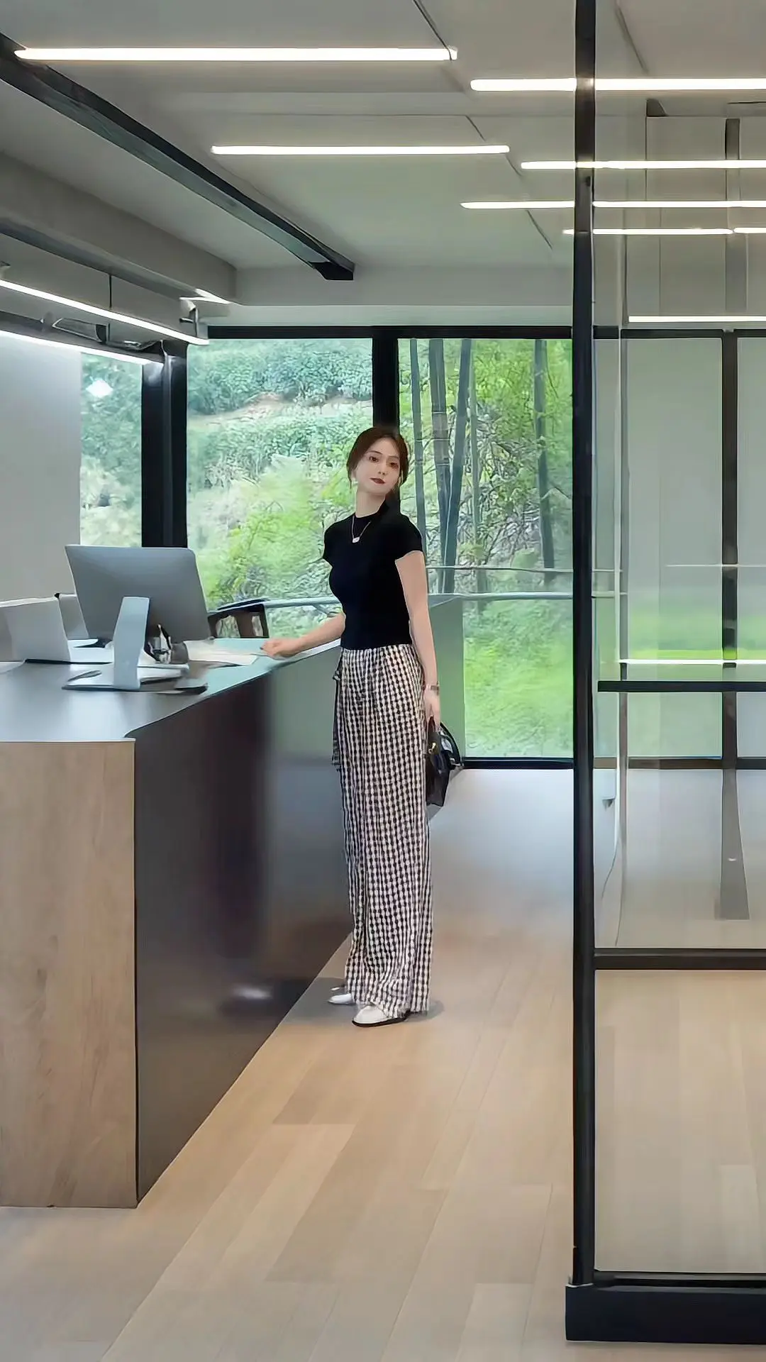 早秋松弛感穿搭 春秋穿搭 阔腿裤 显高显瘦显腿长 每日穿搭