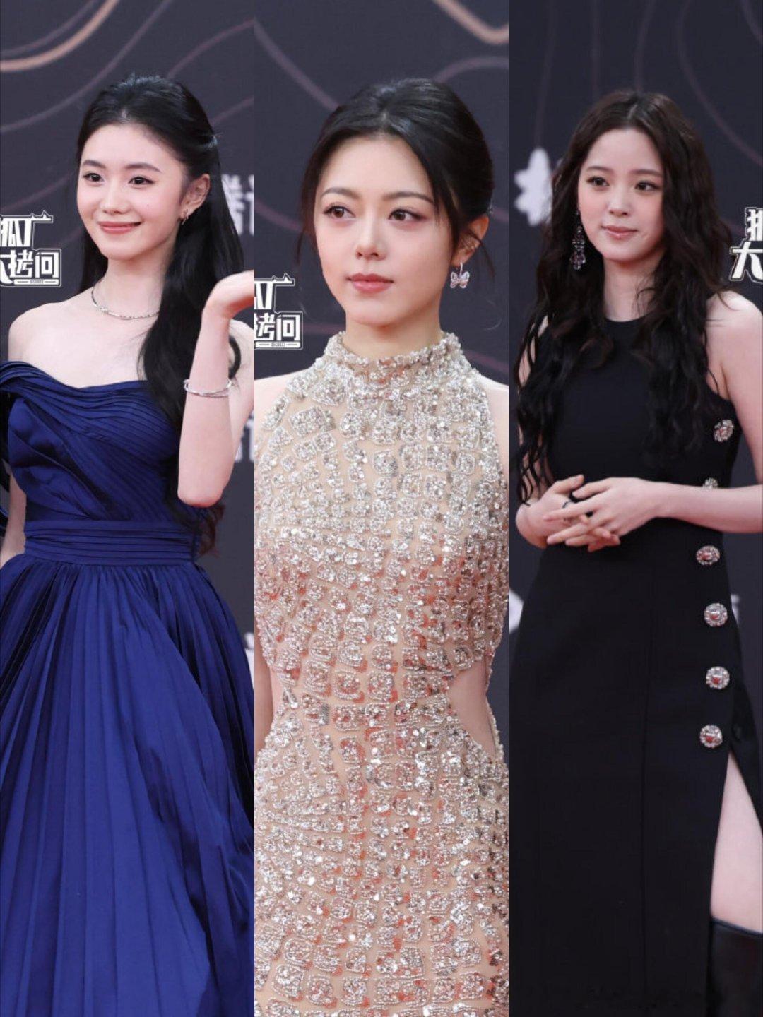 00后小花鲨疯了 ! 今日星光大赏上的00后小花们太美了赵今麦，刘浩存，欧阳娜娜