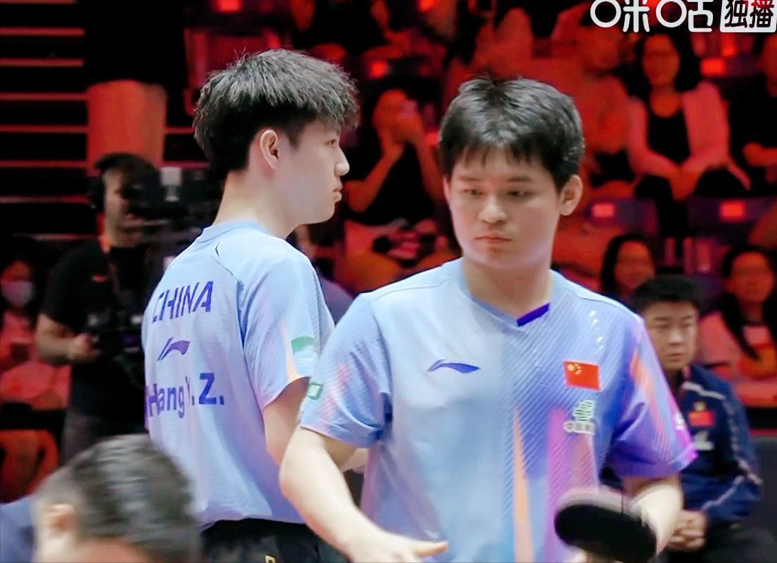 恭喜林诗栋/黄友政，3:0零封对手，与勒布伦兄弟争夺冠军！

今天石油组合配合的