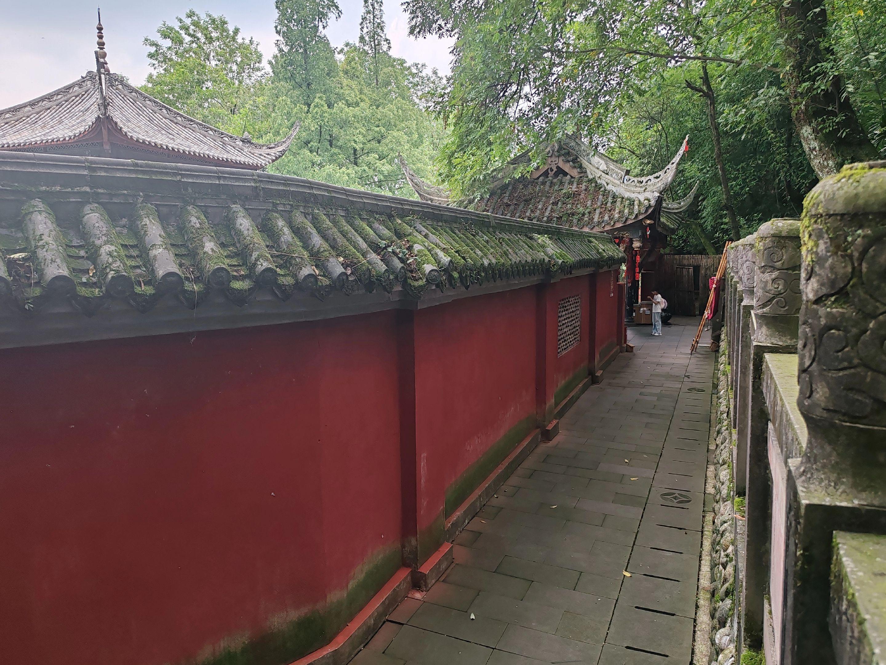 四川 都江堰 旅游景点打卡 人潮拥挤