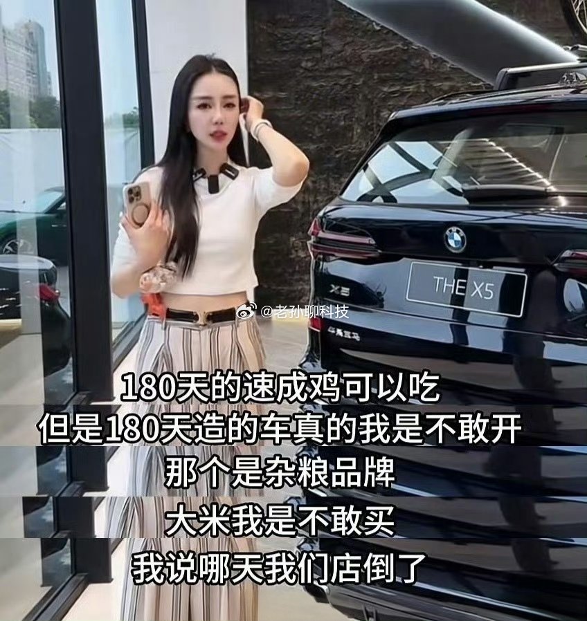 业内人士谈小米汽车被销售嘲讽真不知道这种宝马女哪来的优越感想起当年，有个女士说宁