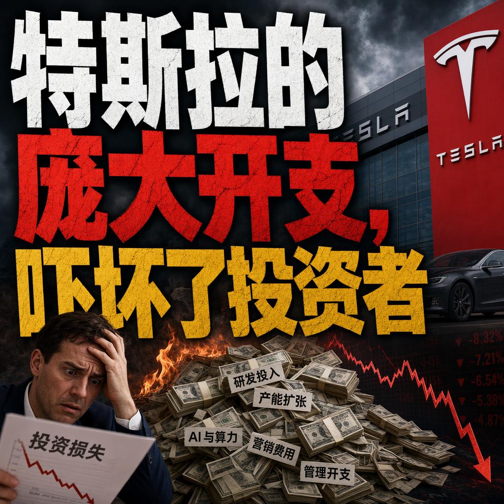 两天暴跌16.3%，市值蒸发约2400亿美元，特斯拉这份二季度财报把投资者吓得不