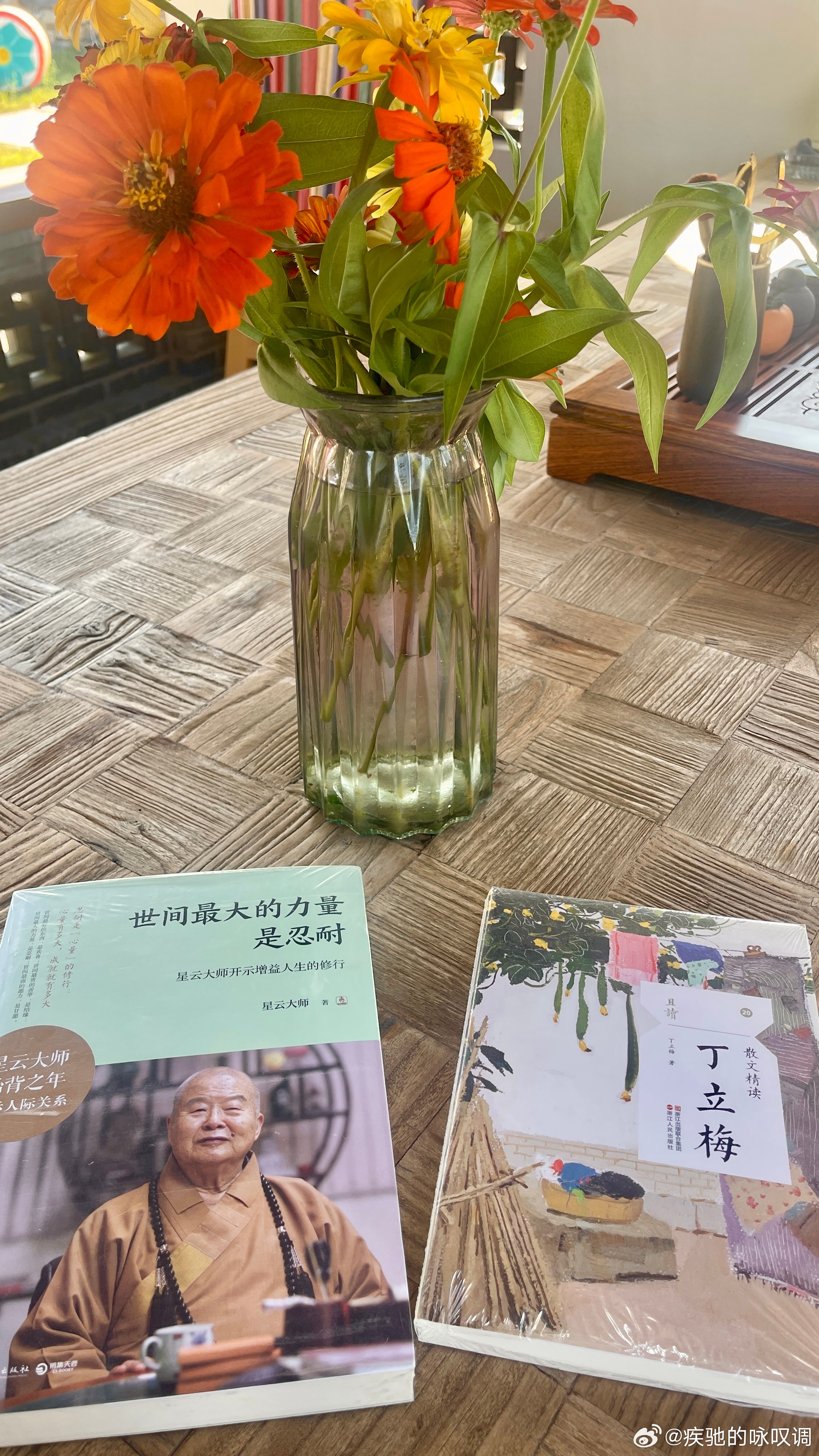 今天从村委会再借两本书拿来阅读📖生活手记