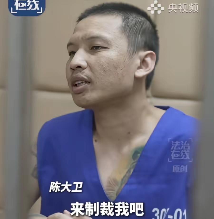 陈大卫，终于“如愿”了，监狱里还叫嚣“就让你们中国法律来制裁我吧”，如今被判死刑