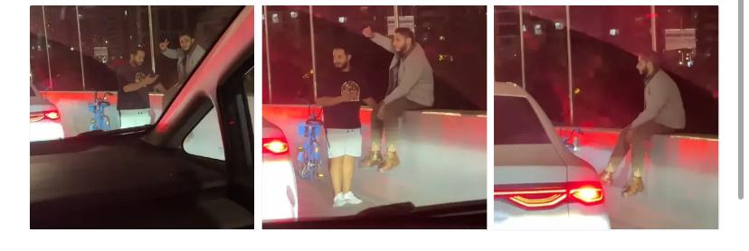 “滚回自己的国家！”11 月 11 日，上海，2 名外国人骑共享单车上高架，一人