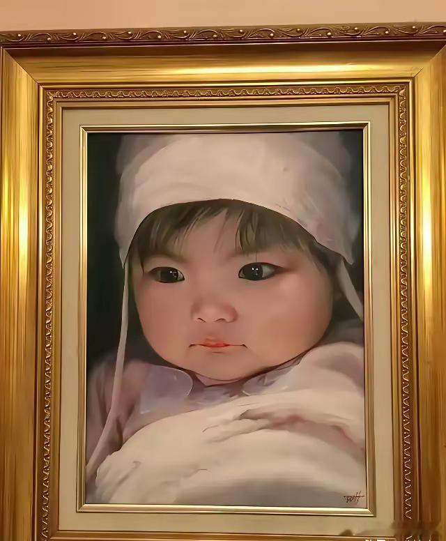 王诗龄的爷爷在她每年生日都送上一幅自己画的孙女个人画，一到八岁时一年一幅。​等后