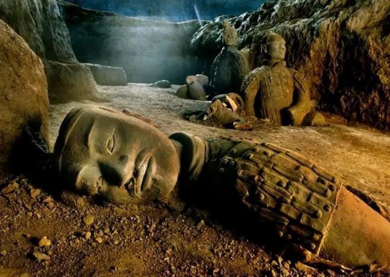 1996年，中德两国，对秦始皇陵做核磁扫描
1996年，中德两国联手进行的一项前