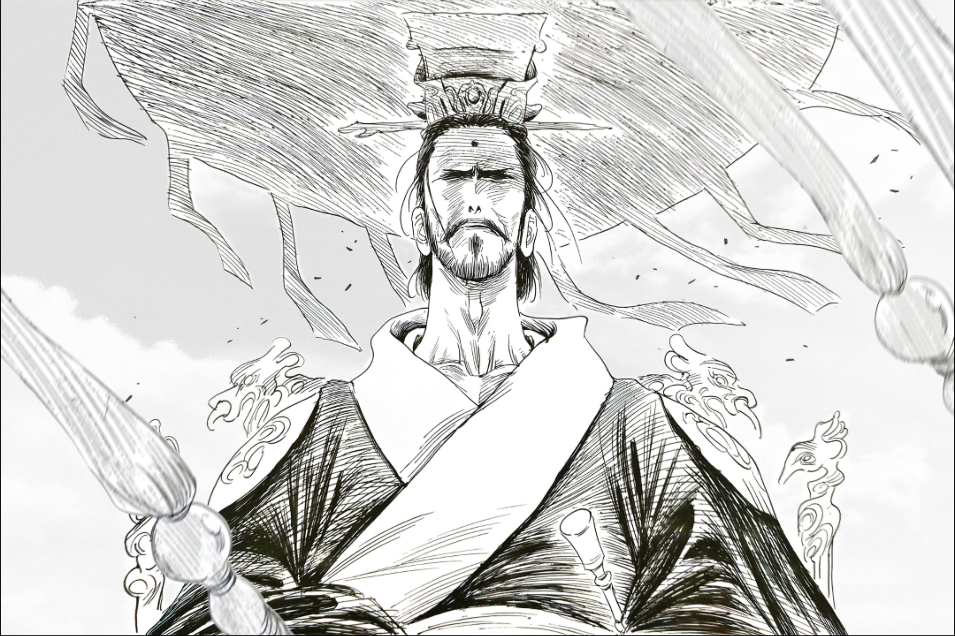 秦、楚、汉三王初遇—— “皇帝驾到——！！众生跪拜——！！”