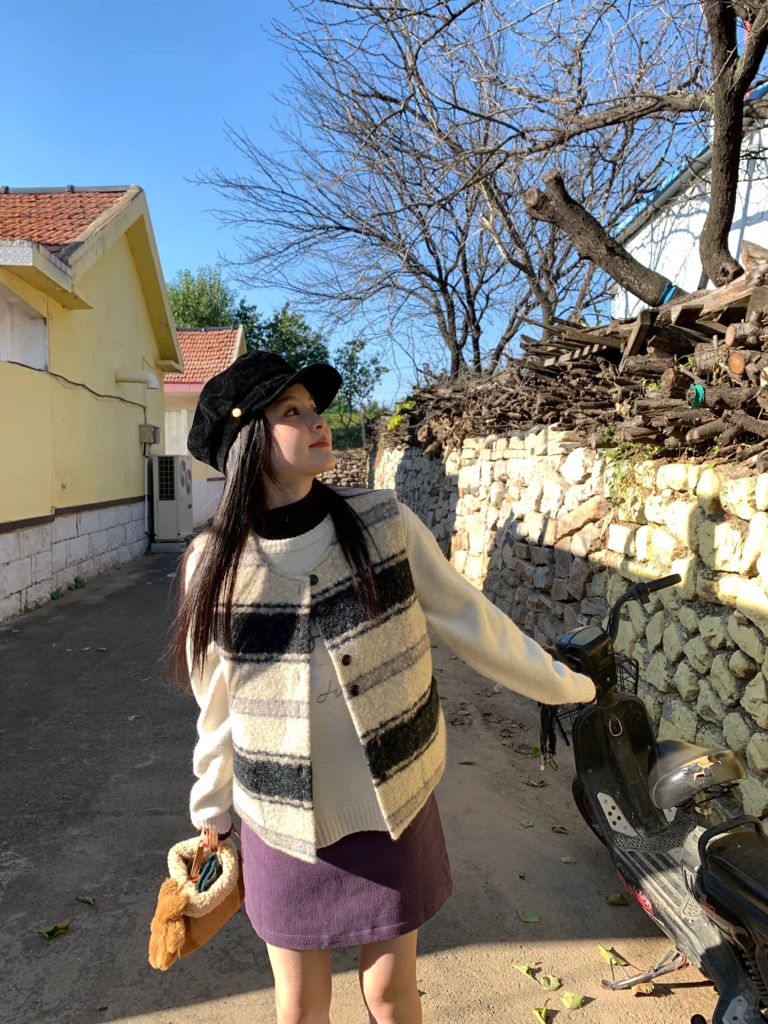 OOTD｜入秋后最爱的彩色短裙look