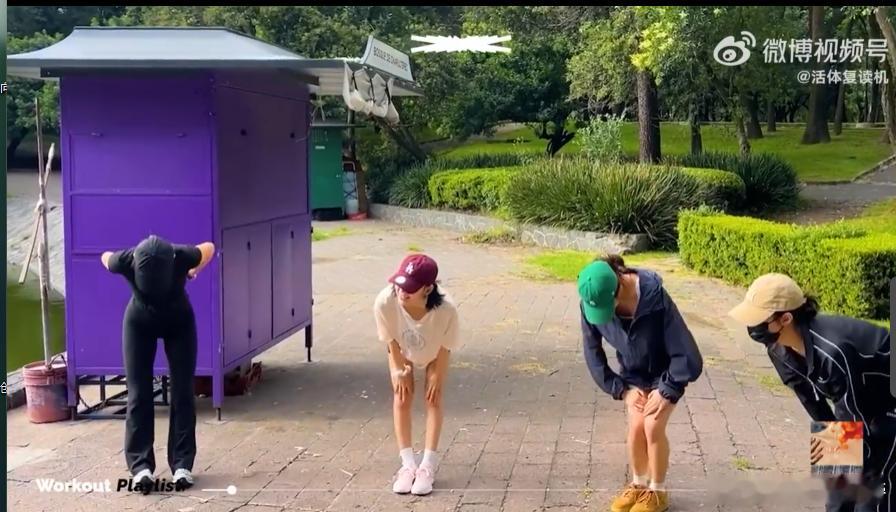 和lesserafim一起运动46分钟 看完视频就想立刻去健身，捞炽们真的是为健