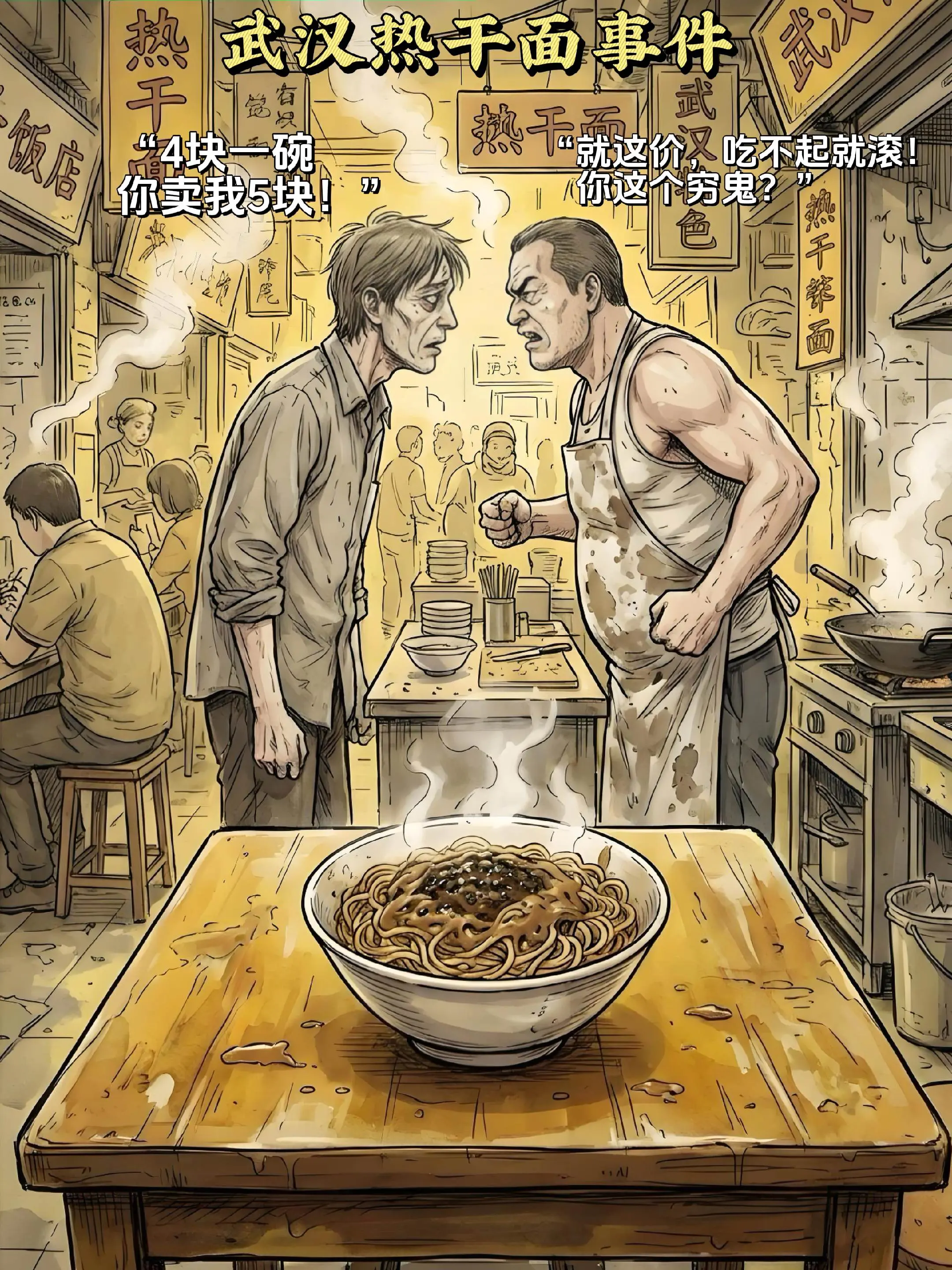 一碗热干面，让两个家庭陷入黑暗！
