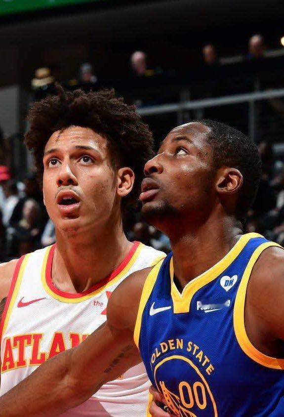 期待未来jk和老鹰约翰逊的组合！斯蒂芬库里最近谈到了乔纳森库明加在亚特兰大的新职