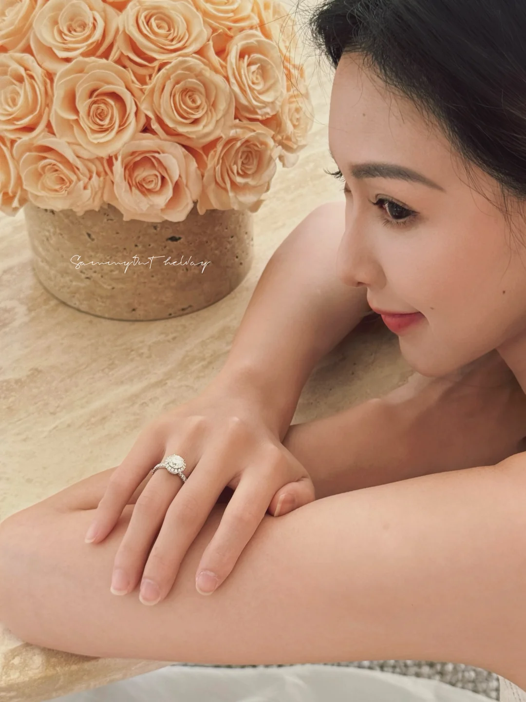 天然钻石💍点缀在指间的璀璨星光