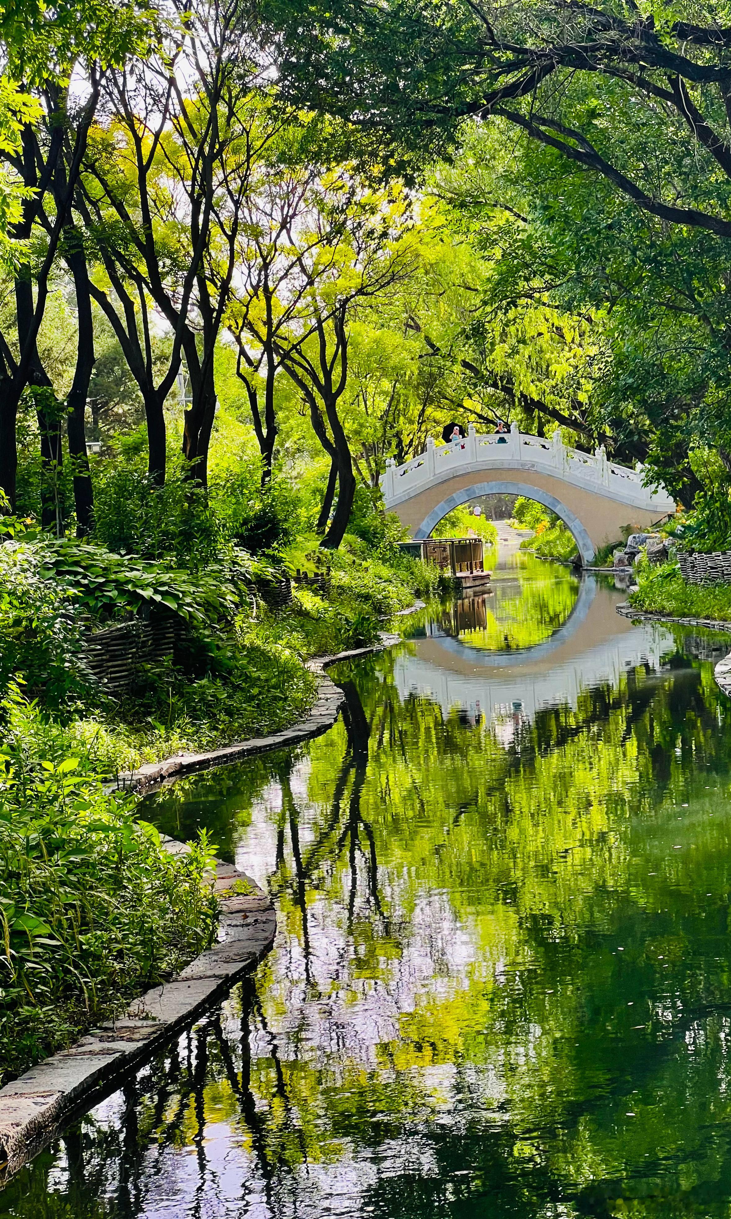北京颐和园西门外 玉东公园 金河美景摄影​​​