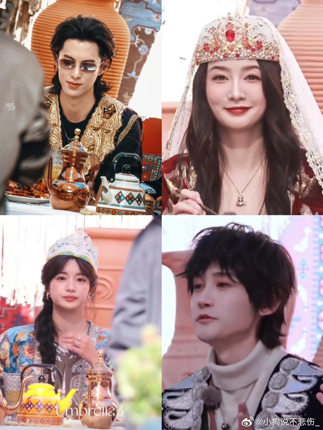 《咸鱼飞升》今日剧组团综录制路透🈶李沁 | 汪铎 | 张雅钦 | 王鹤棣 ​​