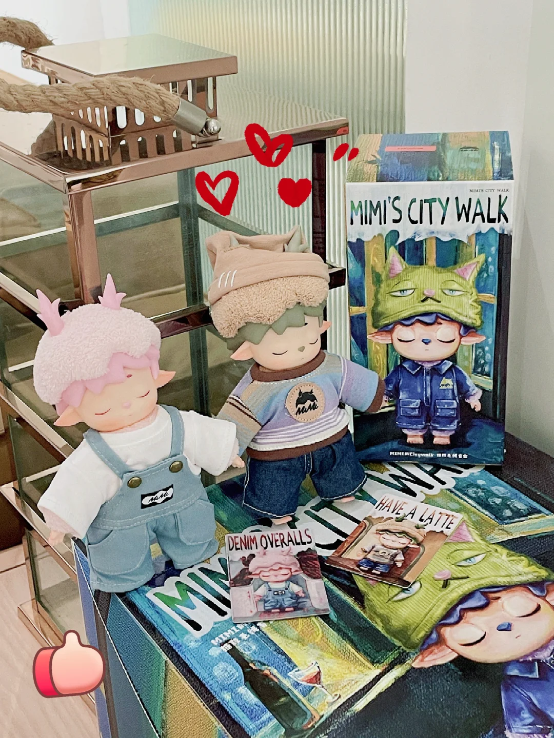 真的好喜欢😁黑玩MIMI的citywalk系列💥