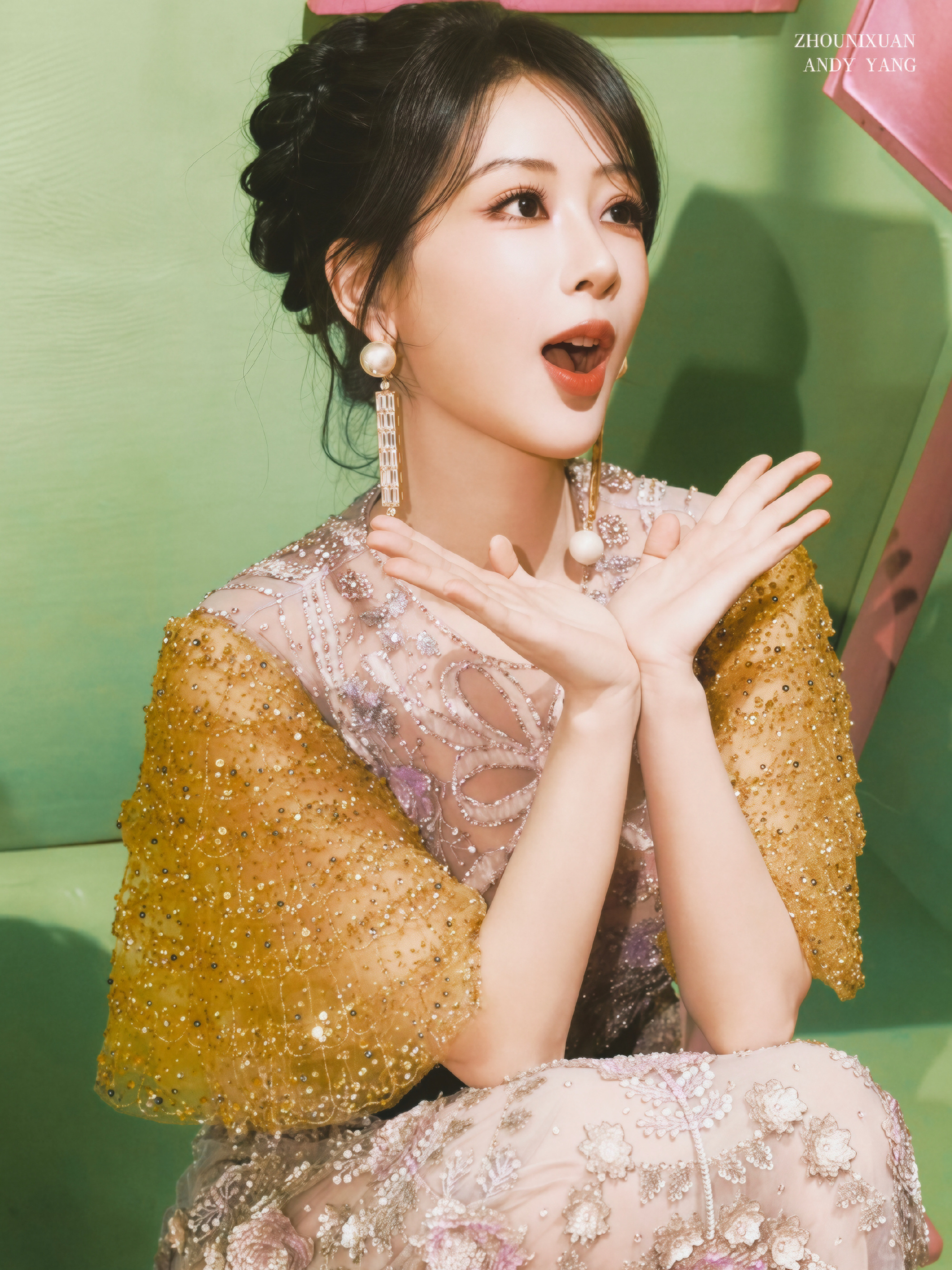 杨紫杨紫玉兰花开君再来  yz杨紫董竹君幸好有你，让我知道人间美好，才会用尽力气
