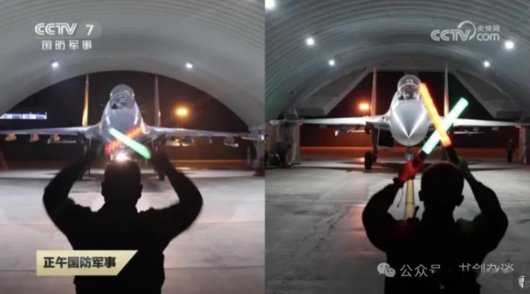 这可太有意思了，训练结束后，苏30进普通机棚，歼16进带防爆门的机库，待遇相差确