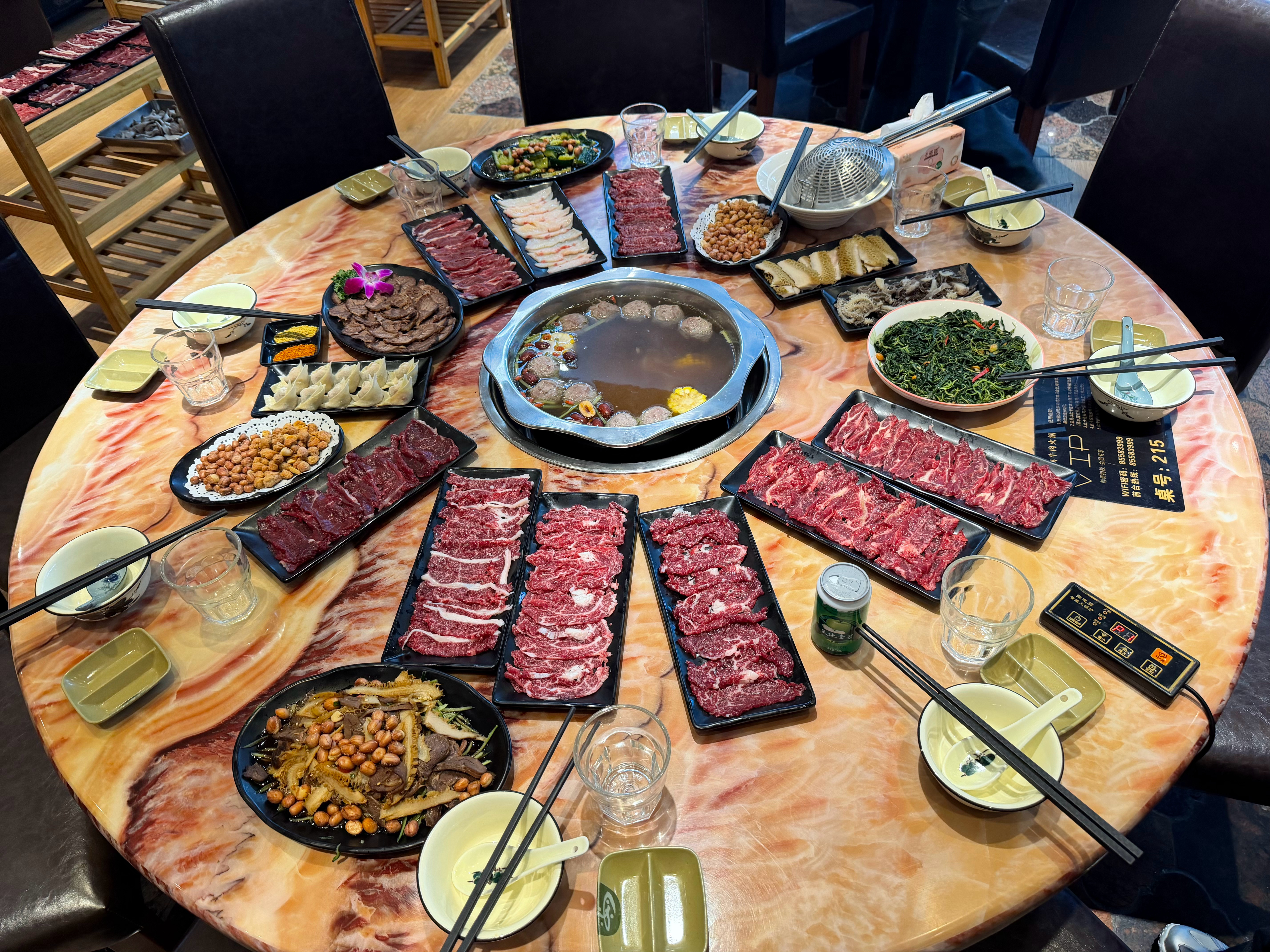 好香好香好香牛肉脑袋在哪里来了汕头怎么能不吃牛肉呢太正宗了