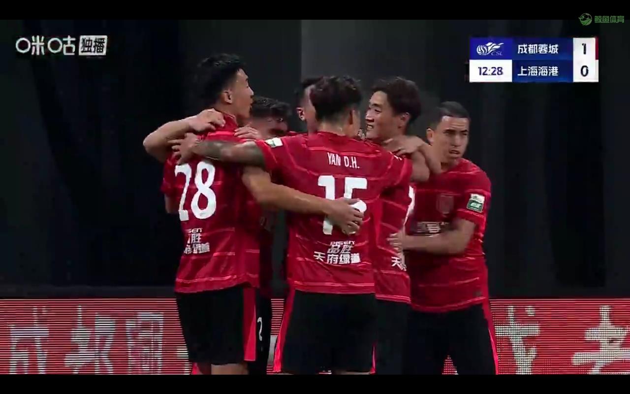 中超战火重燃，海港蓉城将轻取对手，申花国安遇难啃的骨头，争冠还看成都蓉城一马当先