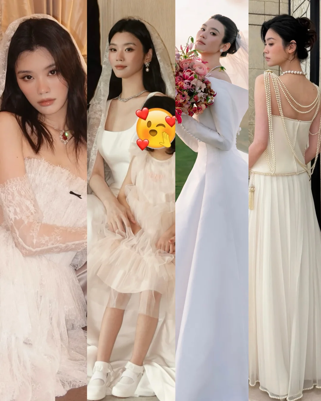 奚梦瑶大婚一共穿了6套礼服！